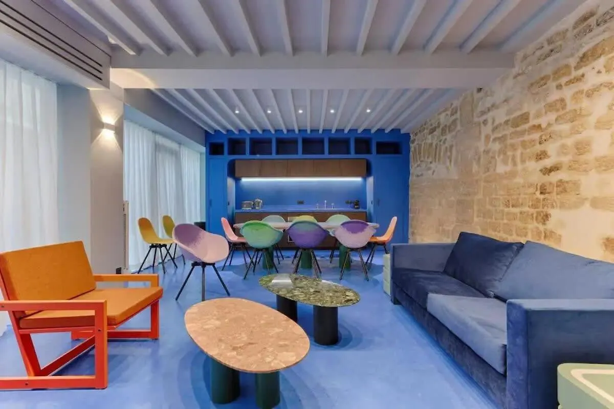 Apartment Les Halles - Luxurious & Colorful 4bd For 16 Guest Paris